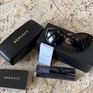 Versace cat eye sunglasses